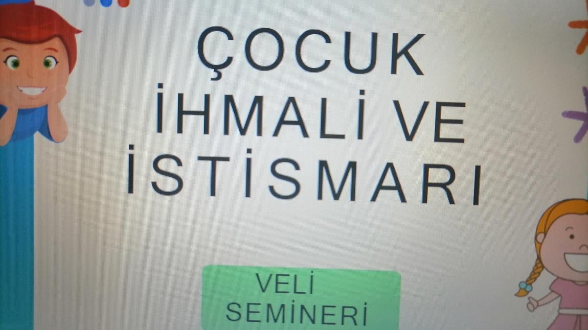 Okulumuz Rehber öğretmeni Reyhan Demirci tarafından velilerimize yönelik 